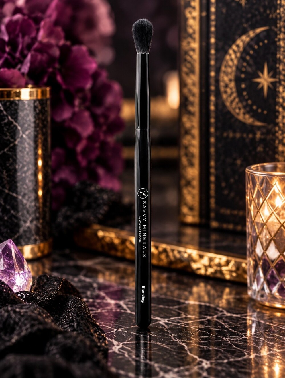 🕯NEW Savvy Minerals by Young Living Blending Brush #20840 Eye Makeup Brush
